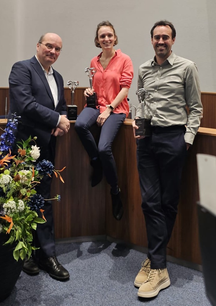 The awardees of the Radboud Science Awards.