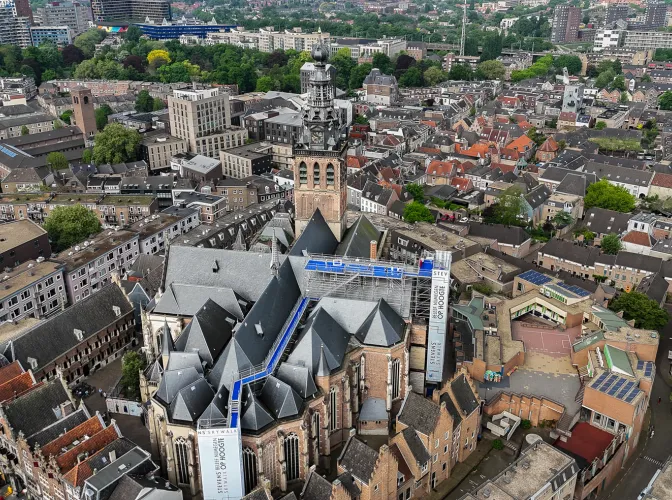 The SkyWalk at the Stevenskerk.