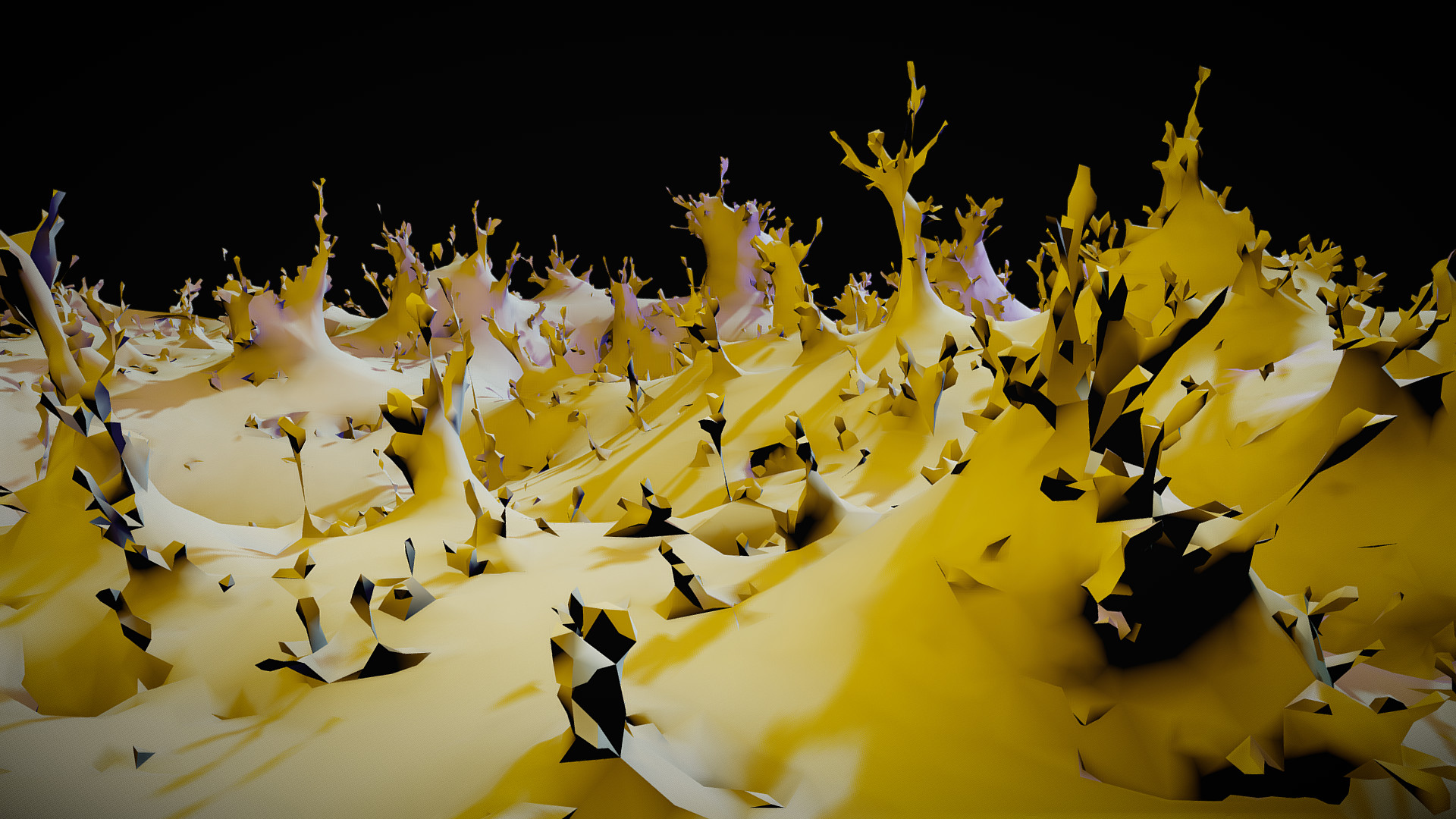 A random triangulation that locally resembles the uniform random triangulation but is macroscopically Euclidean.